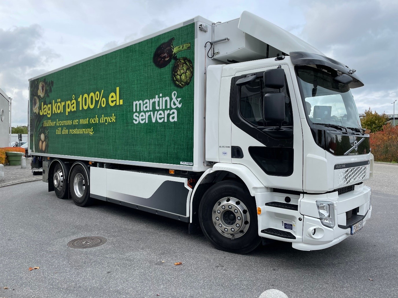 Eldrivet frigoblock aggregat till martin&servera
